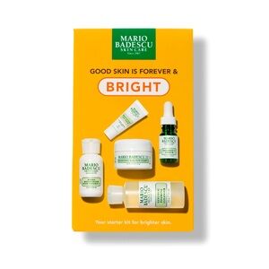 Mario Badescu White and Green BRIGHT SET NIB